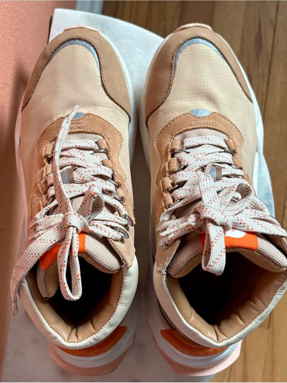 Sorel Women's Kinetic Tawny Buff Tan Orange Conquest Boot Waterproof Size 8.5 - Picture 6 of 9